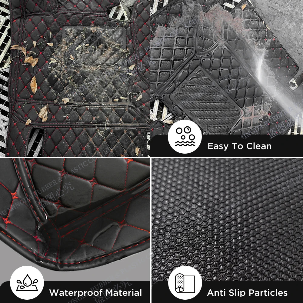 For Leapmotor C10 2027 2026 2025 2024 Car floor mats Foot Pads 3D Car Trunk Mat Cargo Liner Carpet Accessories