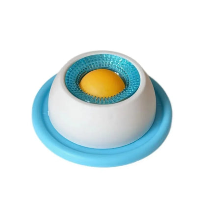 Funny Interactive Pet Lick Toys Promotes Dental Health Self-Soothing Snack Bowl Training Yogurt Licking Plate For Dogs Cats