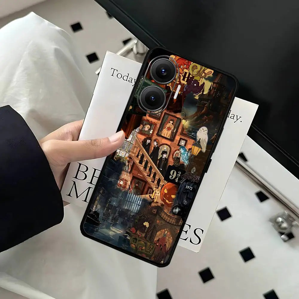 H-Harries Movie P-Potters Phone Case For Xiaomi Mi 5X 8 9 10 11 12 Lite Pro 10T PocoX3pro PocoM3 Note 10 Pro Lite