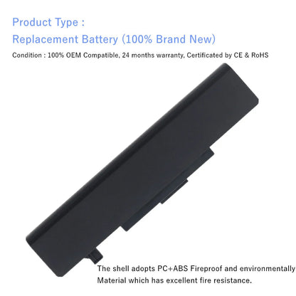 Laptop Battery For Lenovo M580 M595 E49 E430 E435 E535 V480 V485 V380 V385 V580 V585 B580 B585 B590 B595 E530