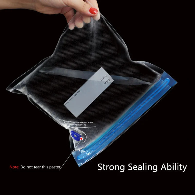 Sous Vide Vacuum Sealer Manual Pump Food Saver Bags Reusable for Kitchen Food Storage Home Gadgets Vacuum Packaging Tools