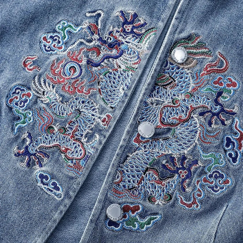 Embroidered thin denim vest jacket for women's 2024 summer new versatile women's top vest sleeveless jacket for spring Jeans Top