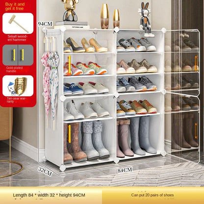 Modern Home Hallway Furniture Shoe Rack Cabinet For Living Room Storage Organizer Shelf Shoes Women's Sandals Cupboard Shoerack