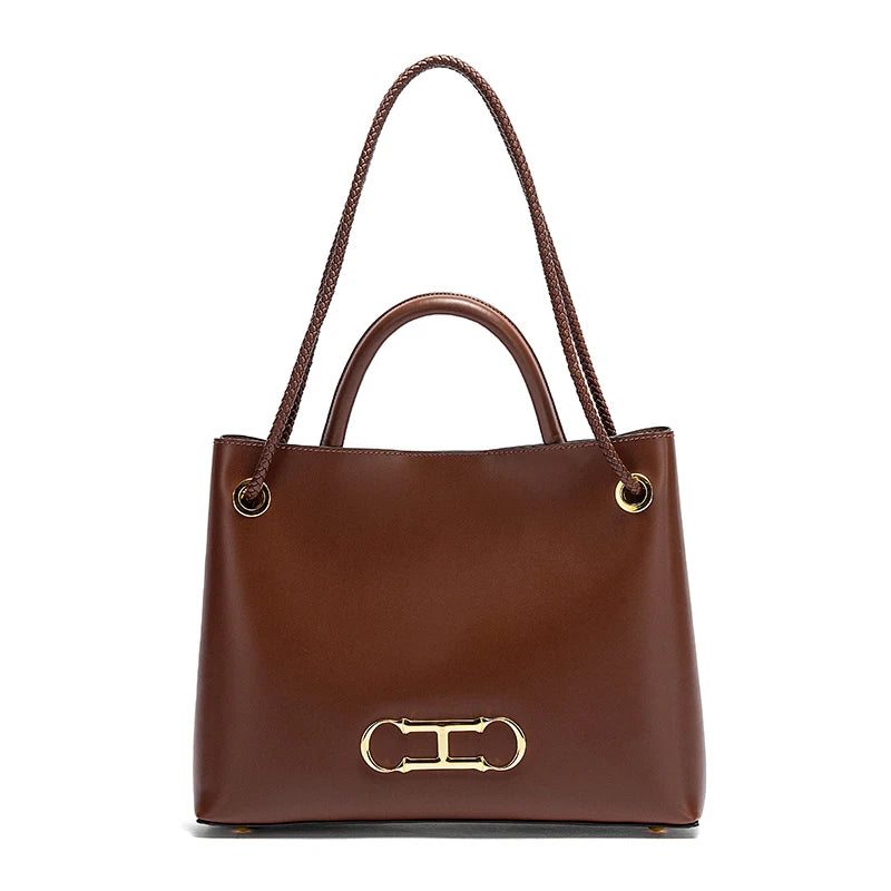 CHCH Women's Tote Bag 2025 New Black Business Women's Bag Dual purpose Shoulder Bag