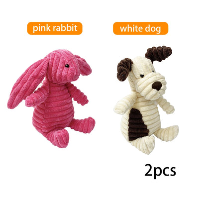 Dog Cat Companion Toys Durable Plush Speak Out Relieve Boredom Doll Fox Doll Comfort Companionship Cat Pet Supplies