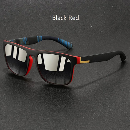 Fashion Vintage Square Sunglasses Men Women Fishing Driving Man Luxury Brand Designer Sun Glasses Anti-Glare Retro Eyewear
