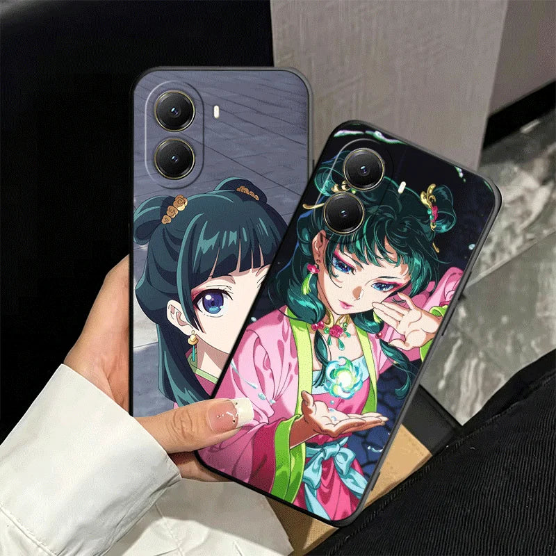 A-Apothecary D-Diaries Maomao Soft Phone Case for Xiaomi Poco X5 X6 X7 X8 Pro Max X3 F7 F8 Ultra M8 M7 M6 M5 Redmi 15 15C 14C 13