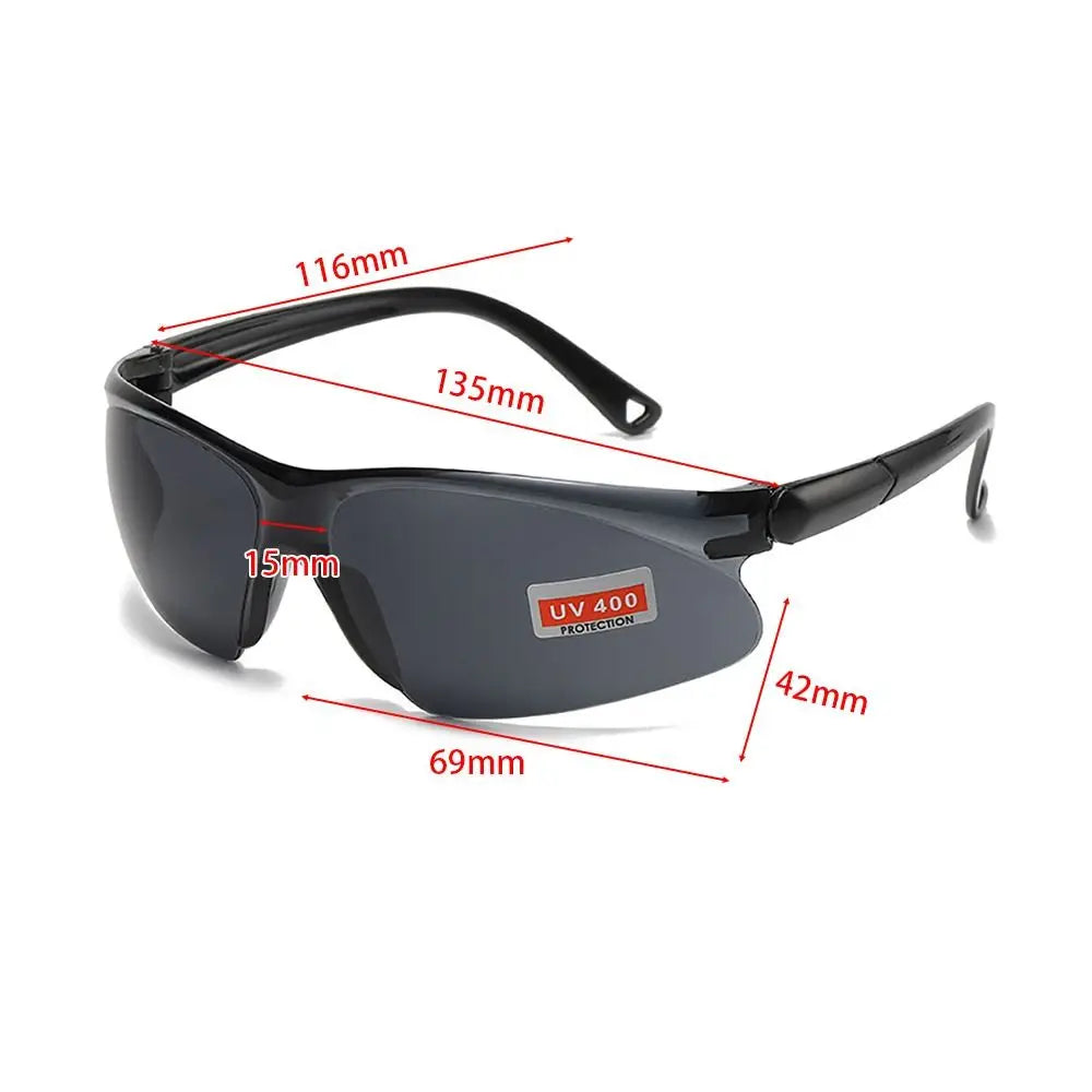1Pcs Universal Labor Protection Protective Goggles Impact Resistant Sand Proof Cycling Glasses UV400 Dustproof Sunglasses