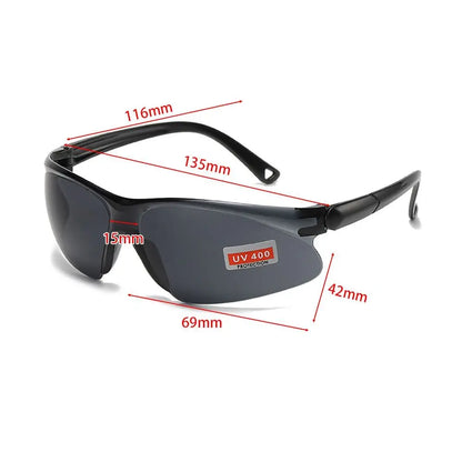 1Pcs Universal Labor Protection Protective Goggles Impact Resistant Sand Proof Cycling Glasses UV400 Dustproof Sunglasses
