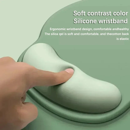 Gradient color mouse pad comfortable wrist rest non-slip mouse pad soft mouse pad wrist rest computer desktop mouse pad