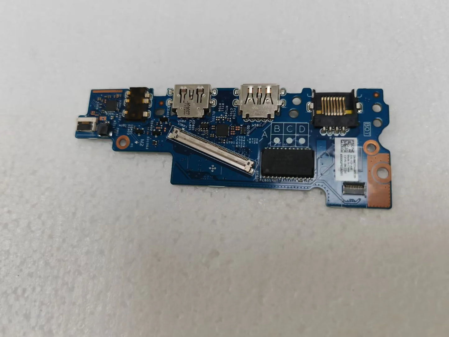NEW For Dell Latitude 3520 E3520 Power Button Board USB SD Card Reader Board 0MCCDH