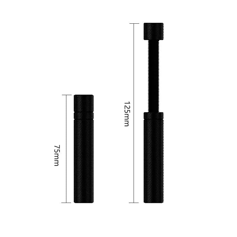 UPSIREN all-aluminum telescopic chassis graphics card bracket, anti-bending/anti-weight bracket (bottom magnetic suction)