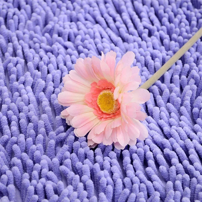 Rectangular Floor Door Mat Carpet, 40X60cm, Soft, Non - Slip, Bathroom, Floor Door Mat, Dirt Barrier