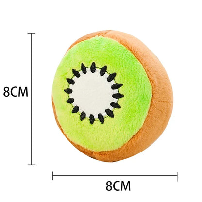 Pet plush toy,  sound-making, teeth grinding, teeth cleaning, boredom relief, for small dogs, cats, durable chew toy, 1 piece