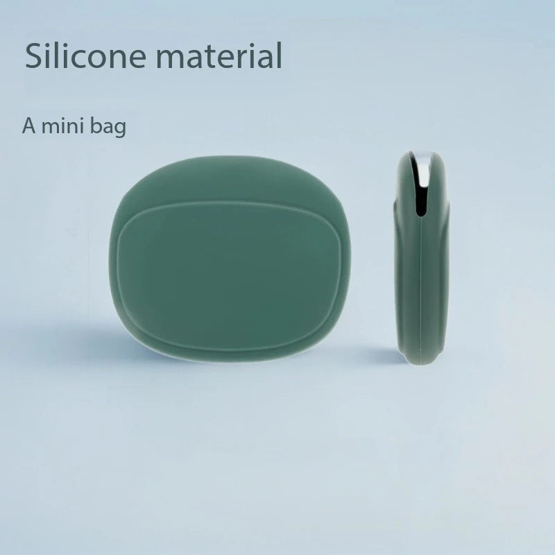 Silicone Cell Phone Cable Bag, Data Cable Storage Box, Travel Earphone, Wire Key, U Drive, USB Rating, Sauna