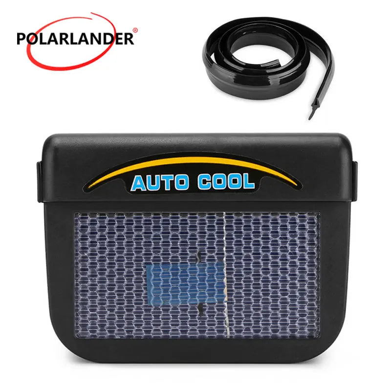 Solar Sun Power Car Window Auto Air Vent Cool Fan Cooler Ventilation System Radiator
