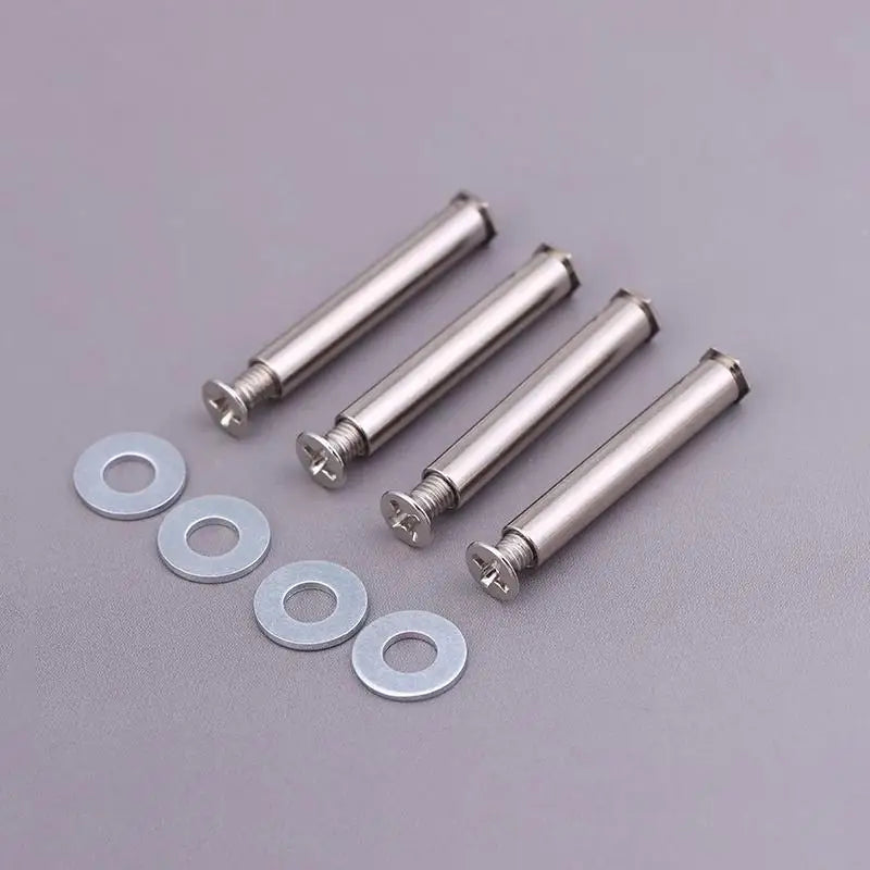 Cooling System Upgrade DIY Kit: 4Pcs Long Screws for Computer Case Fans; Boost Your Console Stability