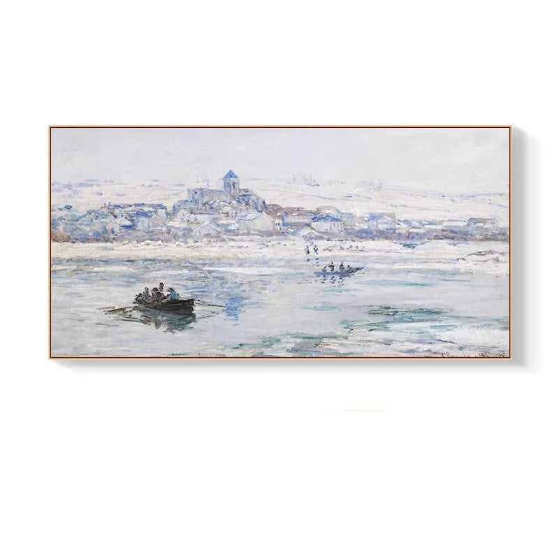 Impressionist Monet Van Gogh Famous Paintings Bedroom Wall Decor Mural Hotel Landscape Canvas Posters and Prints Room Picture