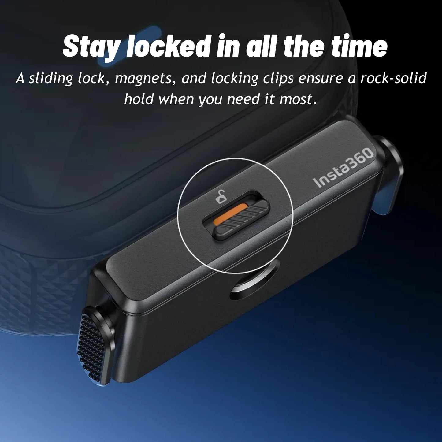 Original Insta360 X5 X4 Air Quick Release Mount 1/4" Tripod Adapter Magnetic Base 48% Thinner Invisible Action Camera Accessory