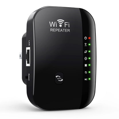 kebidumei 300Mbps WIFI Repeater Remote Wi-Fi Amplifier 802.11N WiFi Signal Booster Network Amplifier 4/7 Light Wireless Repeater