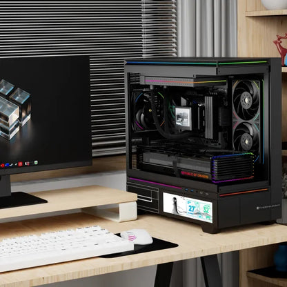Thermalright 240mm Case Fan TL-UB24 CPU Cooling Fan ARGB 240mm 2 In 1 Fan Design Static Pressure Optimize Fan Reverse