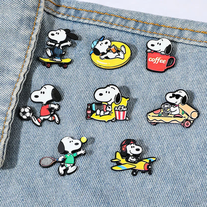 Anime fashion metal brooch, suitable for backpacks, clothing accessories, and women's bags, party favors