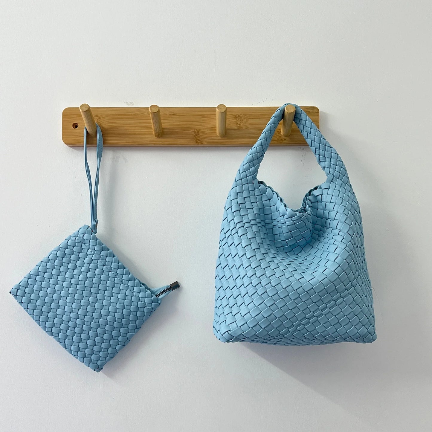 Designer bag Luxury 2025 woman bag Brand New Product PU Small size hand-woven bucket bag High quality Women's handbag