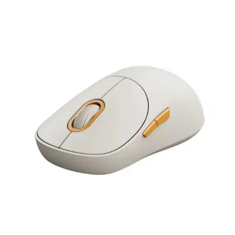 Xiaomi Wireless Mouse 3 Color Version Bluetooth Dual Mode 2.4GHz 1200DPI Ergonomic Optical Laptop Computer Soft-tone Keying Game