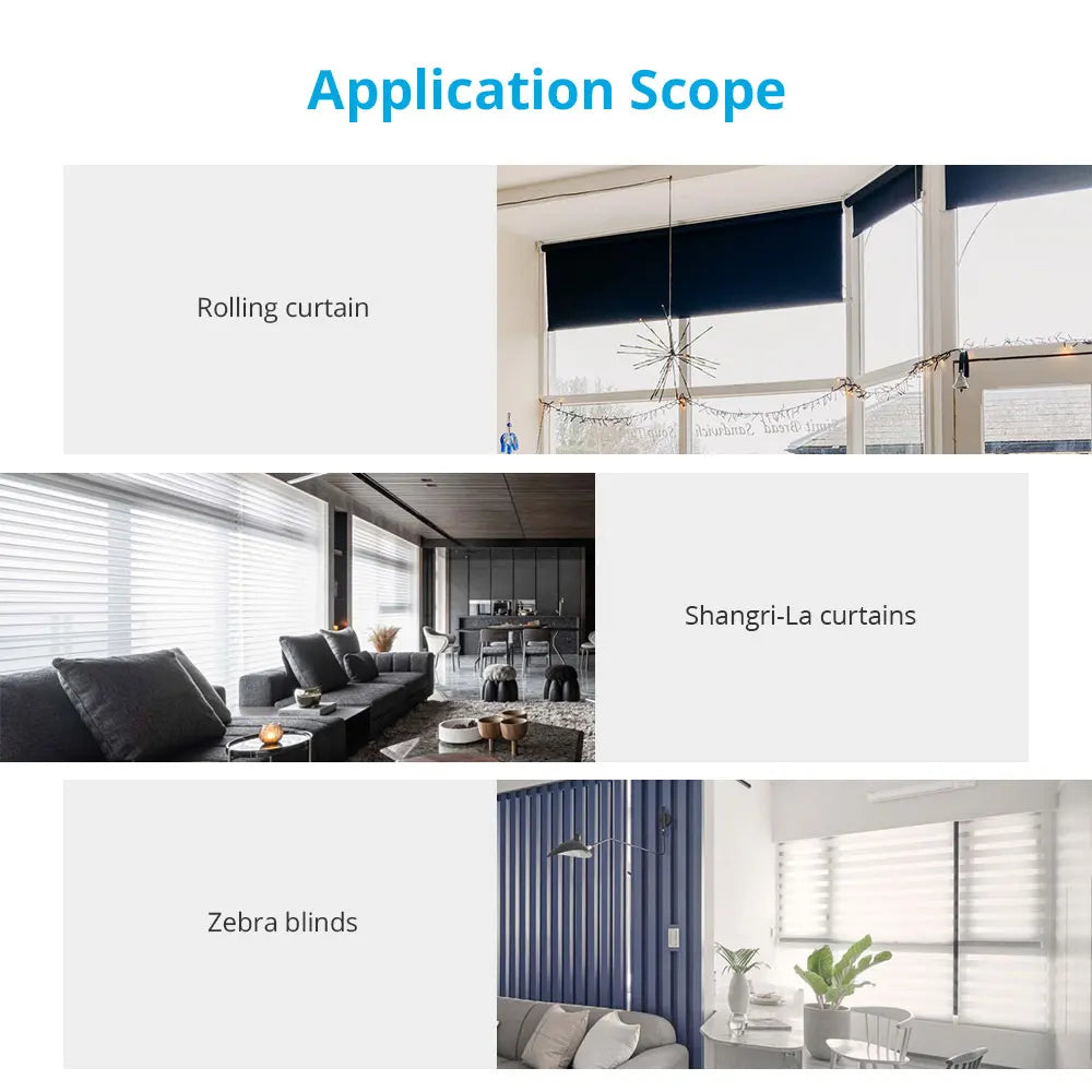 Zemismart Zigbee Roller Shade Motor with Battery For 37 38mm Tube Works with Tuya and Smart Life APP Alexa Google Home Control