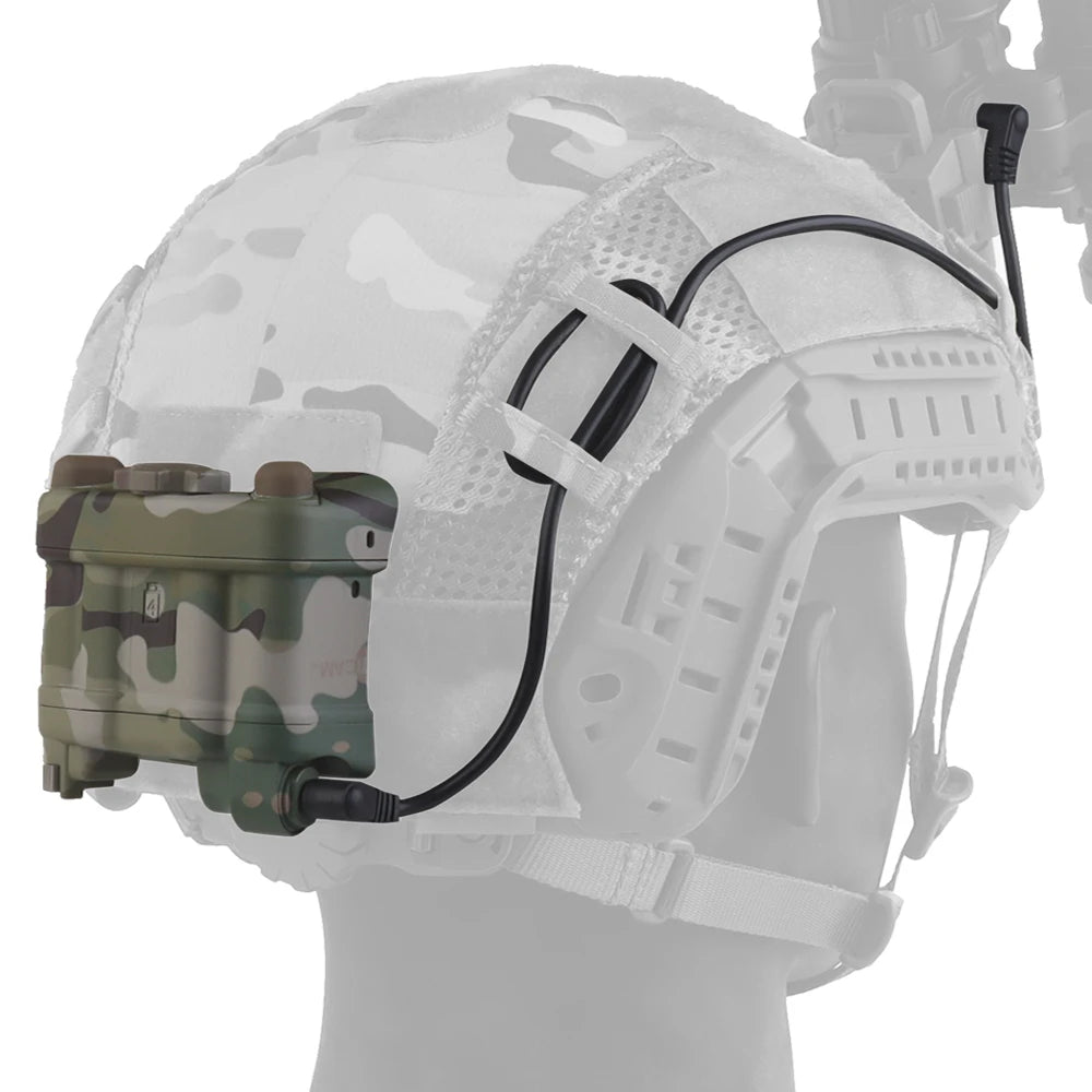 NVG AN/PVS-31 Battery Case Storage Box No Function Dummy Model Night Vision Device Gear Wendy Fast Helmet Accessories CS Props