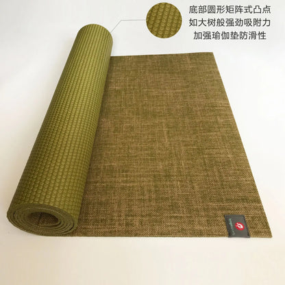 Natural jute yoga mat Eco-friendly natural jute yoga mat