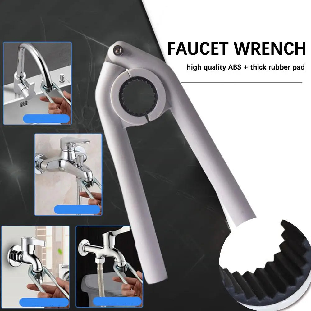 Faucet Aerator Wrench Nonslip Tap Remover Sink Wrench Replacement Tool For Kitchen Vegetable Bathroom Washing Basin Faucet