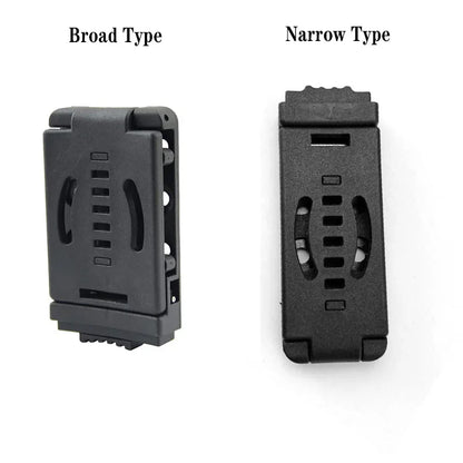 Multifunction K Sheath Kydex Waist Belt Clip Hunting Knife Scabbard Kit Tek Lok Belt Clamp Belt Mag Gun Holster Waist Back Clip