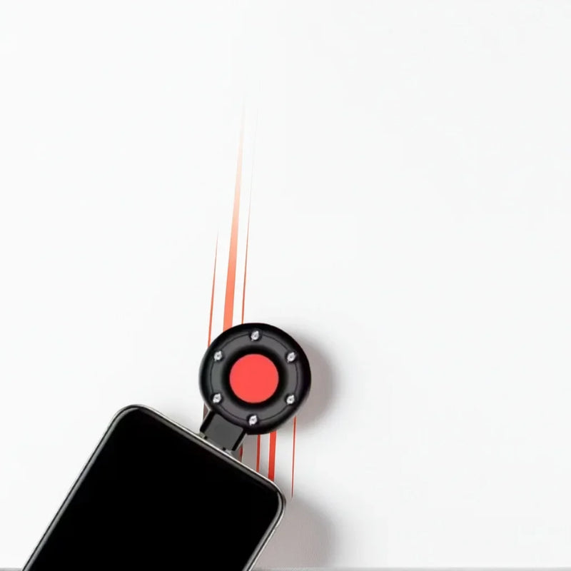 Small Handheld Radio Scanner - USB Anti-Surveillance & Pinhole Camera Detector