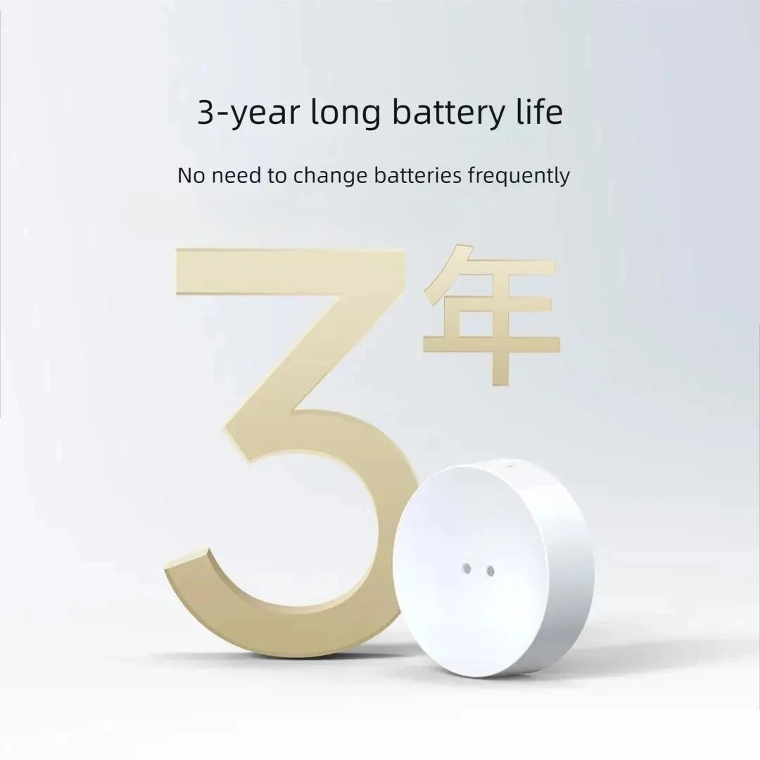 Xiaomi Water Leak Sensor 2 Bluetooth 5.2 Water Immersion Detector Soaking Sound and Light Alarm Remote Control with Mi Home APP