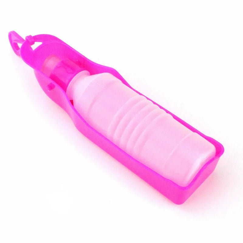 Portable Pet Dog Water Bottle Outdoor Feeder Dispenser Drinking Bowl for Small to Large Dogs And Cats - Pet Supplies