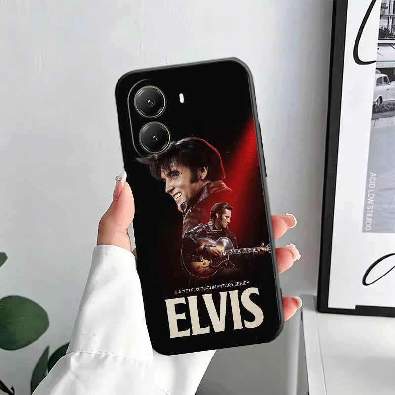 Soft Phone Case For Xiaomi Poco M7 M8 X7 X8 Pro Max X5 X3 Singer E-Elvis P-Presley X6 M6 M5S F8 F7 Redmi 15 15C 14C 13C 15T 17T