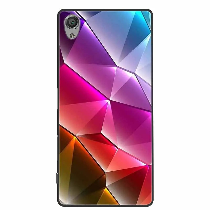 For Sony Xperia X Case F5121 Fashion Soft TPU Silicone Back Cases for Sony Xperia X Cover Protective Funda XperiaX Cartoon F5122