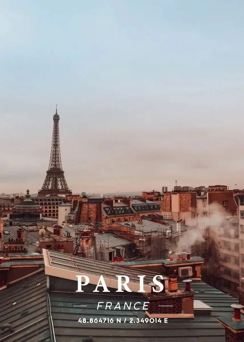 Nordic Pop Travel City Landscape Posters Oxford Paris Decorative Prints Wall Art Canvas Pictures for Living Room Decor Paintings