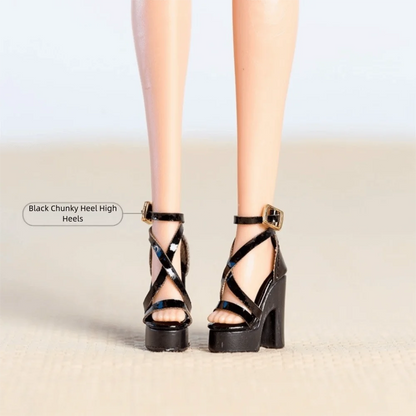 Shoes Accessories Handmade Shoes Exquisite 1/6 Supermodel BJD Shoes High Heels Accessories