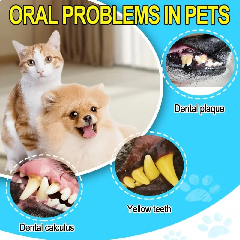 Pet Oral Cleanse Spray Dogs Cats Teeth Clean Deodorant Prevent Calculus Remove Kitten Bad Breath Pet Supplies Freshen Breath