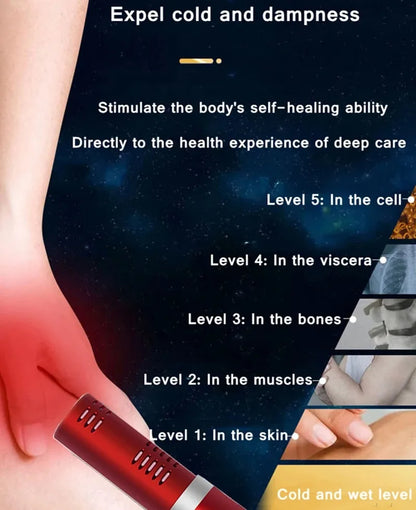 Cell Light Magnetic Healthy Device Terahertz Wave Body Care Pain Relief Magnetic Healthy Electric Heating Therapy Physiotherapy