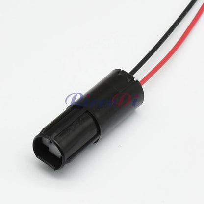 1 Set 2 Pin FCI 211PC022S0004 1.5 Automotive Fuel Injector Wire Connector DJ7026DA-1.5-21