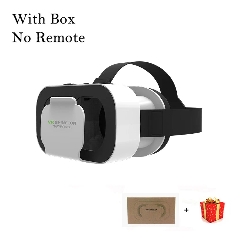 3D Virtual Reality VR Glasses Headset Devices Helmet Lenses Goggles Smart For Smartphones Phone Cell Mobile Game Viar Viewer Set