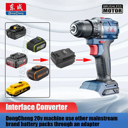 Dongcheng 20v Power Tools Use Battery Packs From Other Mainstream Brands Throuh An Dapater Reliable and Durable