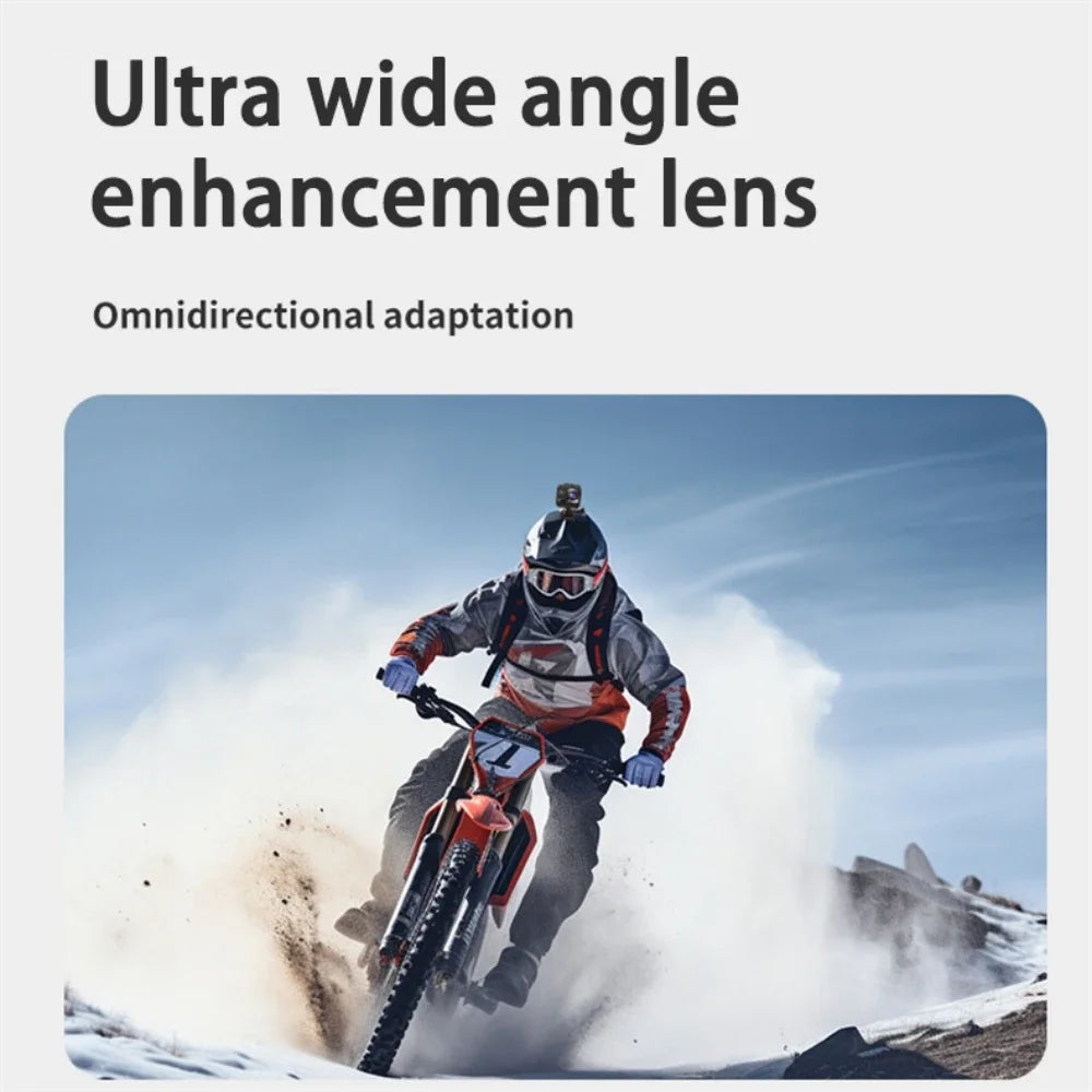 Action Camera 5K30fps  Touch Screen EIS 30M Waterproof  Zoom WIFI Camera With Remote Control Action Cam