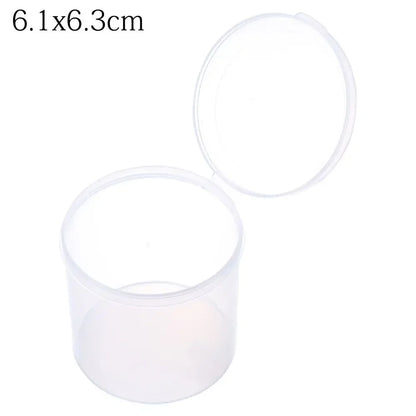 1Pcs Plastic Transparent Storage Box Small Items Sundries Jewelry Organizer Case Beads Container Pill Chip Box Tools Accessories