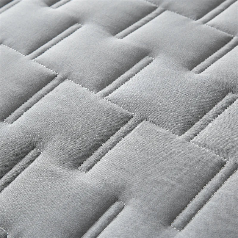 Quilt Bedding Sets, Lightweight Soft Bedspread Coverlet with Pillow Cases, Quilted Blanket Thin Comforter Bed Cover, All Season