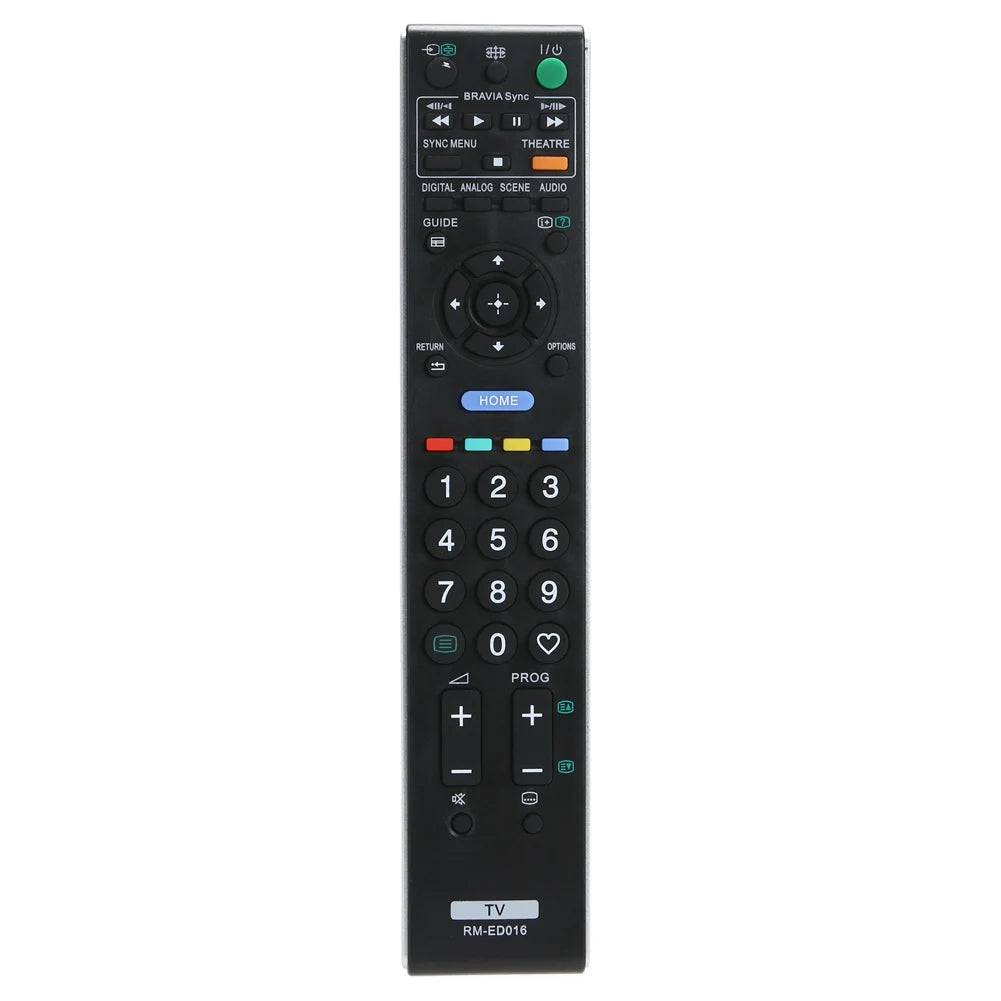 High grade remote control For Sony RM-ED016 Replacement Remote Controller for Sony TV RM-ED016 tv control remote