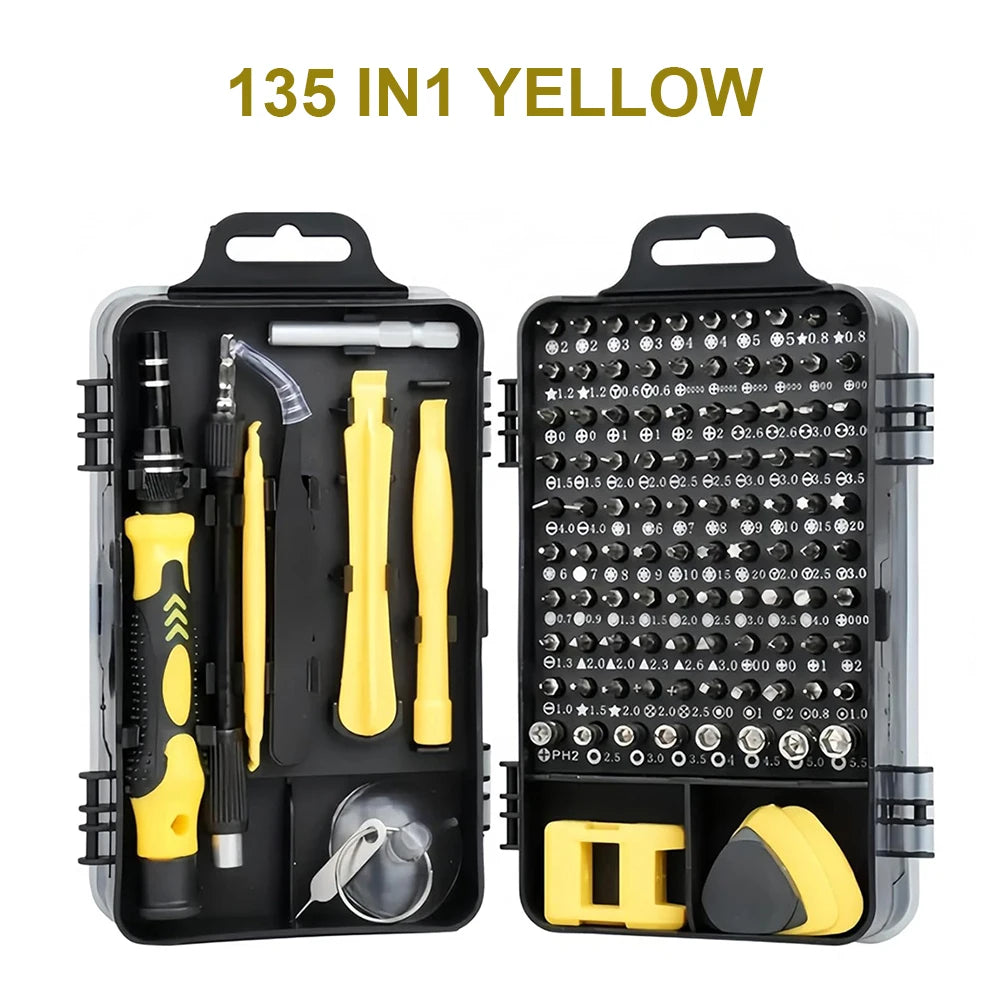 Screwdriver Set  Magnetic Torx Phillips Screw Bit Kit WOZOBUY With Electrical Driver Remover Wrench Repair Phone PC Tools